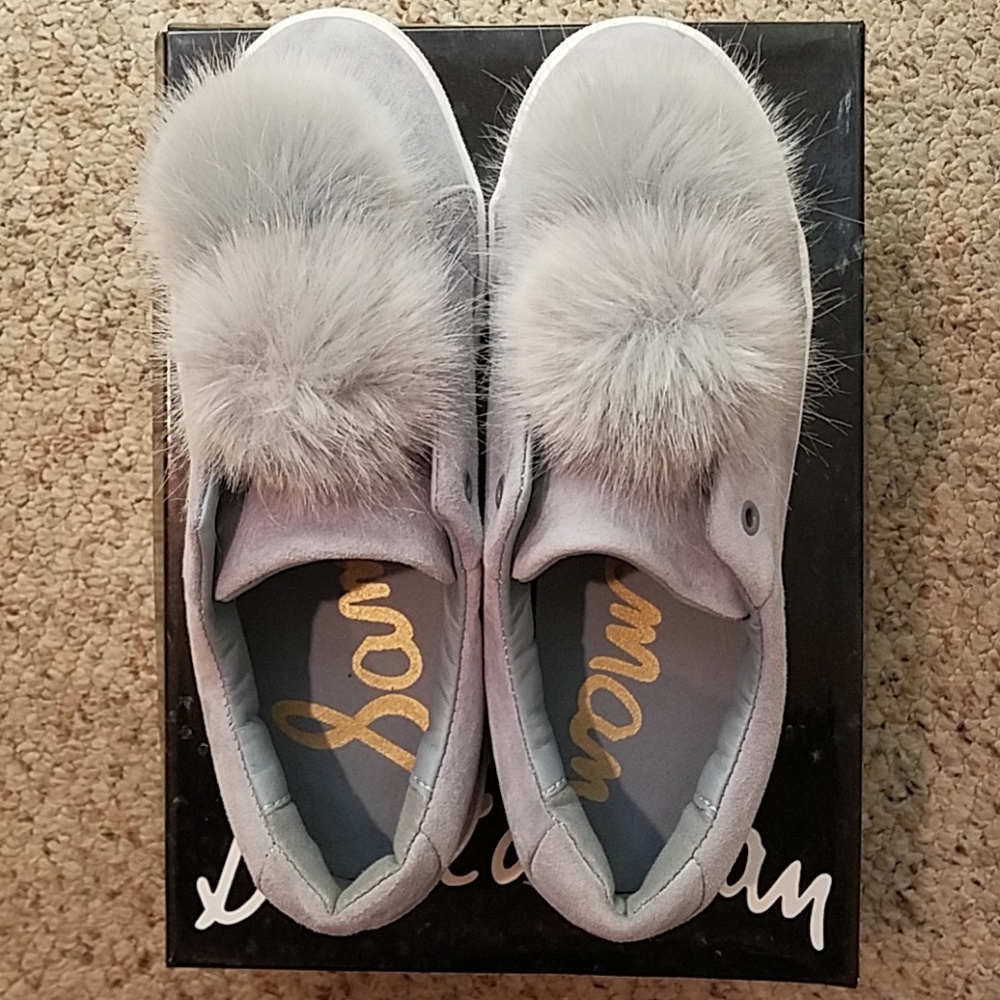 Sam Edelman Pom Pom slip on sneakers
